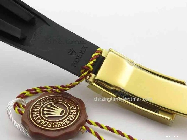 0301 Daytona YG 116518LN JH Best Edition Black Dial On Rubber Strap A4130 (Free XS rubber strap) WeatherProof 3645